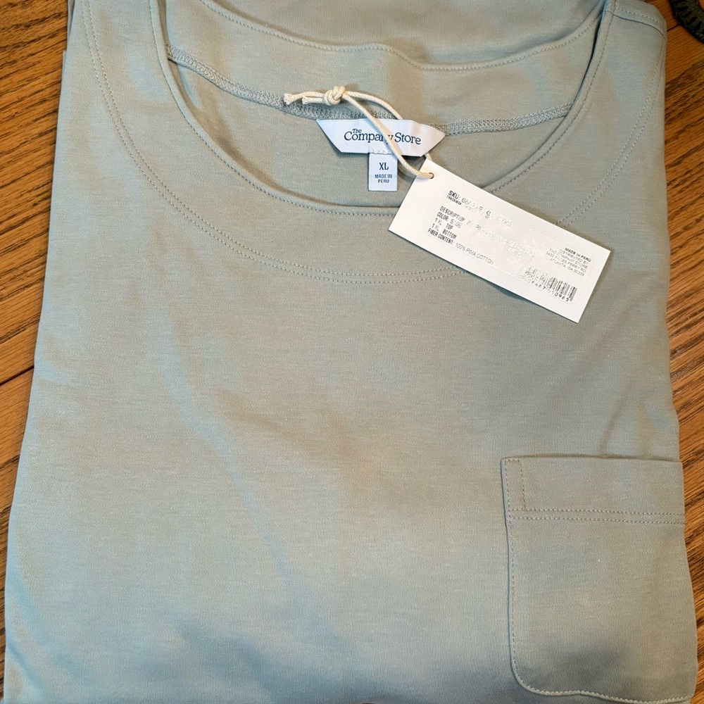 The Company Store size XL women’s two piece pajamas - sage green